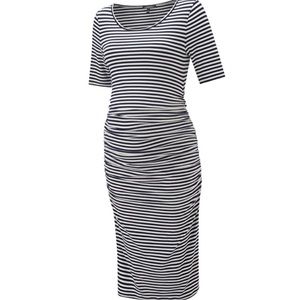 Isabella Oliver Striped Maternity Dress